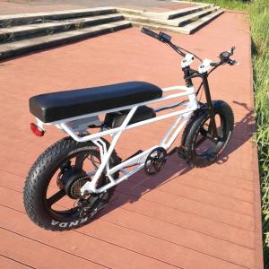 Quality Brushless Motor Electric Off Road Bike , Electric Fat Tire Mountain Bike Max Speed &lt; 30km/H wholesale