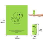 Hot Stamping PE Material Structure Pet Dog Cat Plastic Garbage Bag Degradable