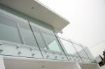 Infinity Glass Railing 12mm , Decking Glass Panel Railings BS6206