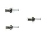 SC LC Fiber Optic Components Ceramics Zirconia Sleeve Ferrule White Color