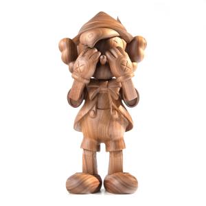 Quality Floor Standing Large Wooden Pinocchio For Exhibition Sculpture wholesale