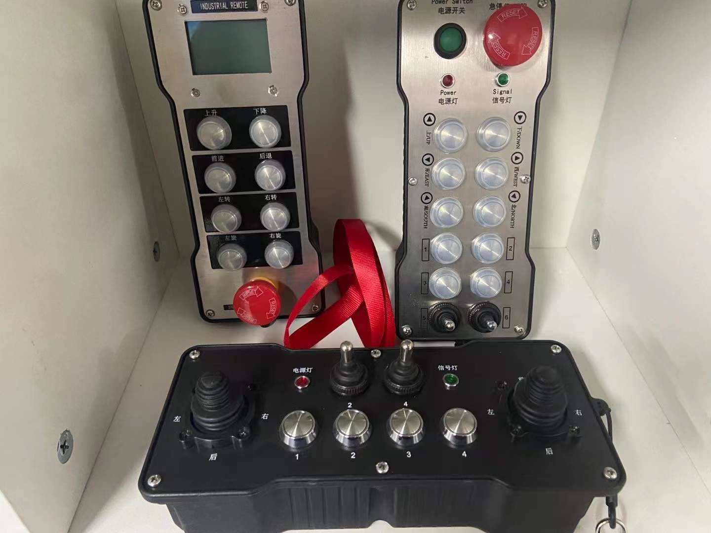 Industrial Wireless Push Button Remote Control AC380V