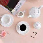High Gloss Glaze A Grade Contemporary Dinnerware Sets For Coffee Shops