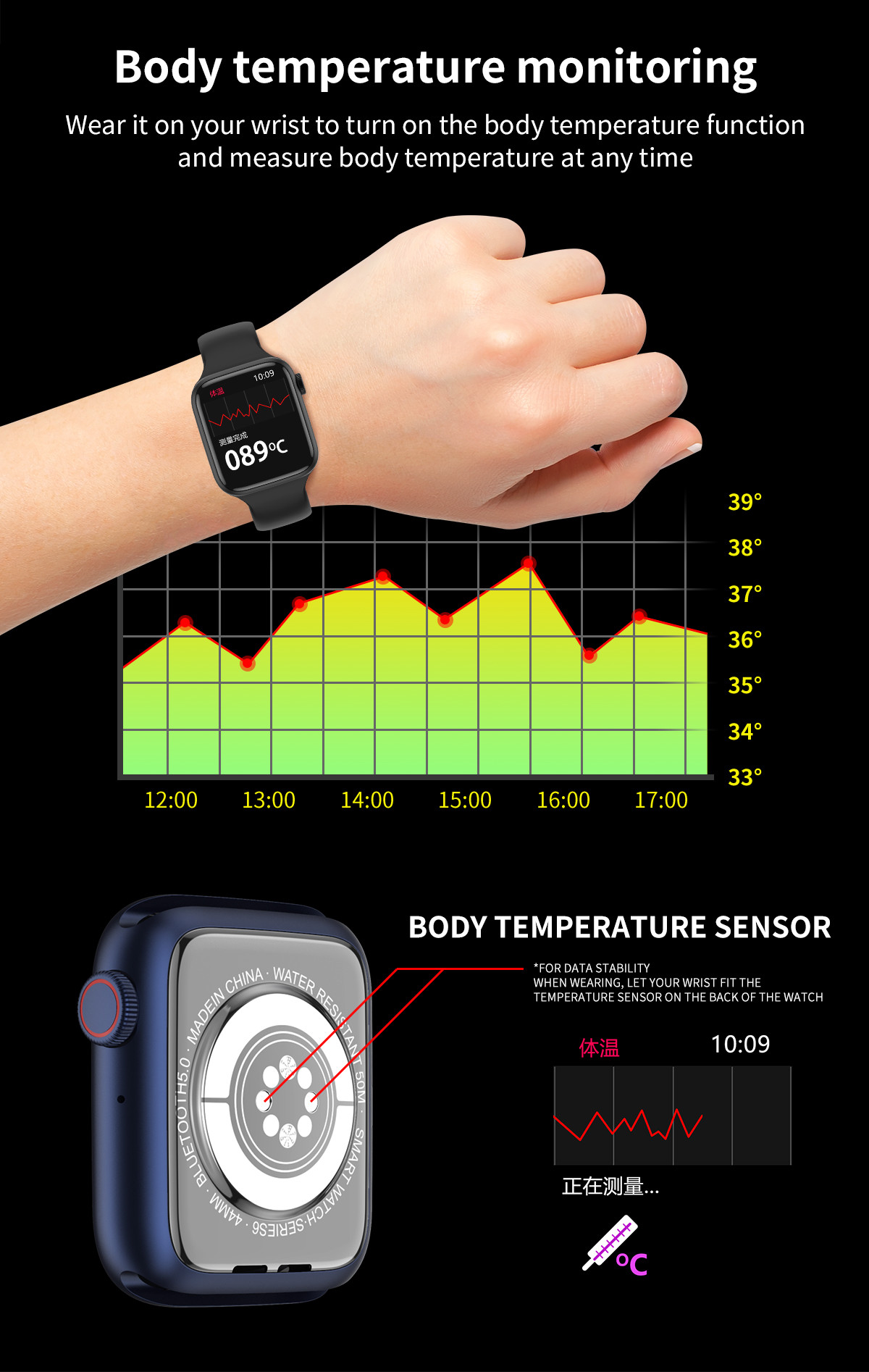 AW9 Smart Watch 1.75inch IPS Android Waterproof Smart Watch With Alarm Clock Reminder