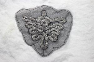 Quality Beaded patch fashion patch for dress or shoes beading embellishment wholesale
