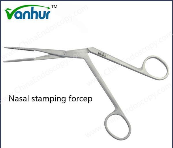 Medical Device Type 2 Adult Nasal Stamping Forceps for E.N.T Sinuscopy