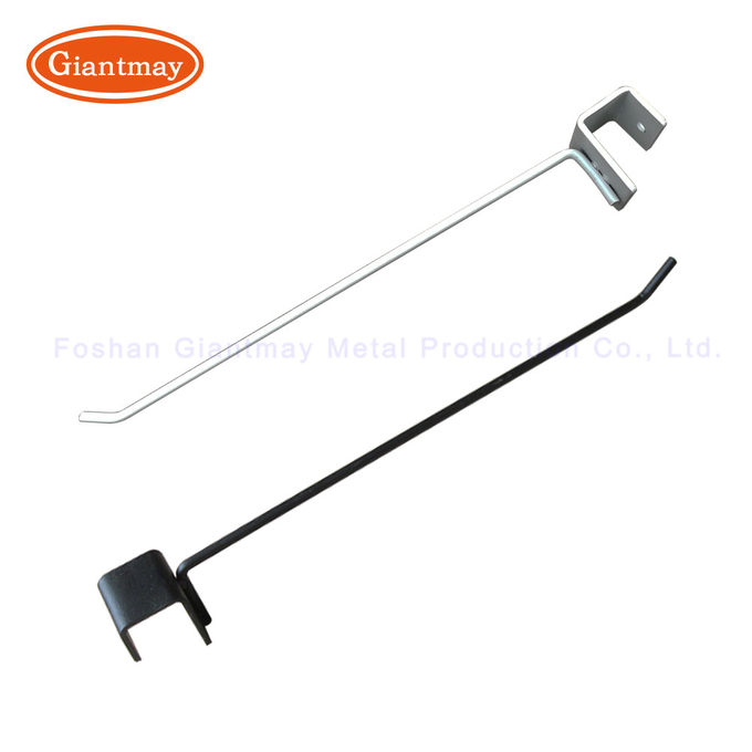 Double Tube Pipe U Shape Hanging Metal Display Hook