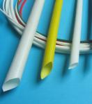 SGS Silicone Rubber Fiberglass Sleeving , Braided Fiberglass Sleeve Extrudgd