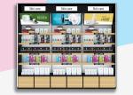 Modern Cosmetic Display Showcase , Fashionable Makeup Display Cabinet