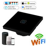 1/2/3 Gang Wireless Remote Touch Switch, Glass Panel 2 Gang 2 Way, Smart Home