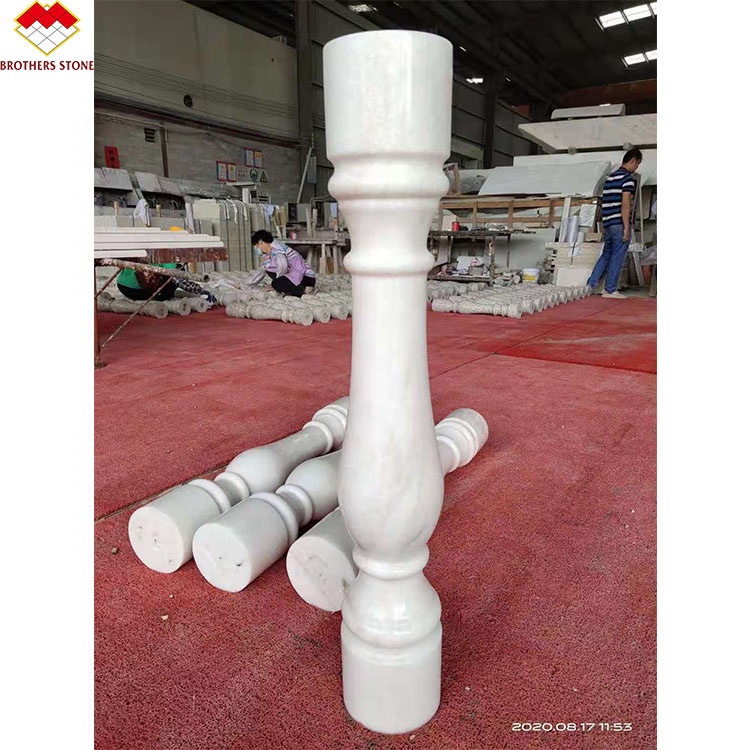 Good Marble Stone Handrail Balustrade Design for Porch and Balcony FOB/CNF Delivery Terms