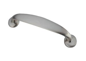 Quality Minimalist Modern type zinc zlloy material brushed nickel pull handle wholesale