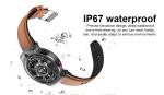 DM28 4G Android 7.1 Smart Fitness Watch WiFi GPS Health Wrist Bracelet Heart