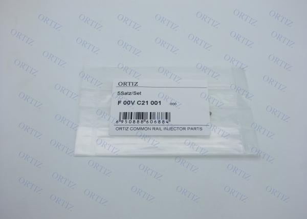 ORTIZ Diesel fuel injector steel ball seat F00VC21001 valve seat F 00V C21 001