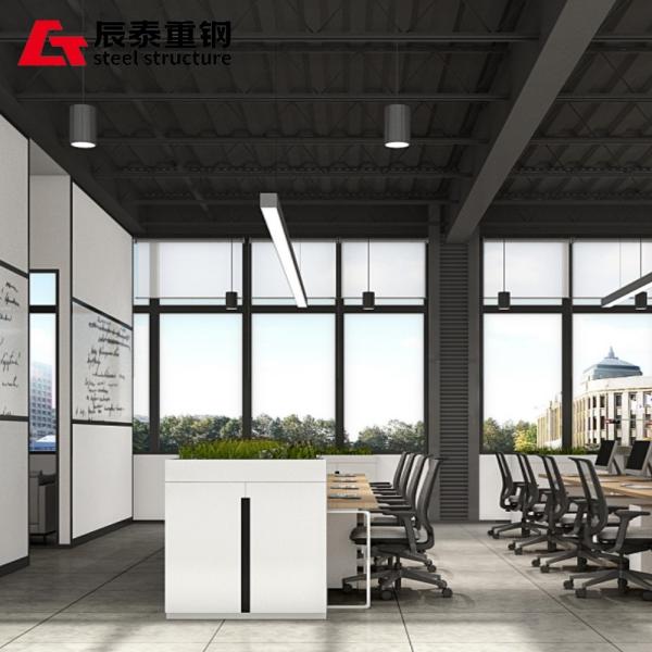 Prefabricated Steel Structure Office Building Indoor Metal Frame Structure