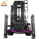Crawler Water Well Drilling Rig Equipment Rotary Borehole Hydraulic Water