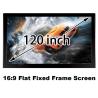 Buy cheap Good Price HD Projection Screen 120 Inch Diagonal Fixed Frame Projector Screen from wholesalers