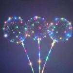 Mini LED Balloon String Lights Holiday Decoration Light Up Balloons Wedding