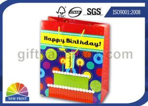 Quality Glossy Laminated Gift Wrapping Paper Bags for Birthday Cake Gifts Packaging wholesale