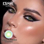 AURORA QUEEN Colored Eye Contact Lenses Natural HEMA 14.2mm For Cosplay Myopia