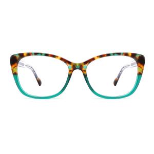 Quality Women Luxury Acetate Frame Glasses Cat Eye Optical CE Approved wholesale