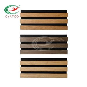Quality 3D Wood Slat Wall Multifunctional Unique Fluted Wall Panel Wood Grain Grille Indoor Panel wholesale