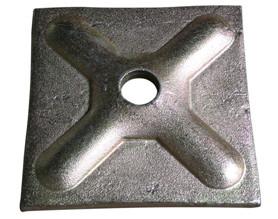 Quality Square Pressed Scaffolding Accessories Tie Rod Washer Plate Tie Rod Nut and Waller Plate wholesale