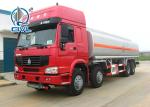 New HOWO Fuel Tank Truck Manual 30000L Oil Tanker Truck 8X4 371hp Engine Best