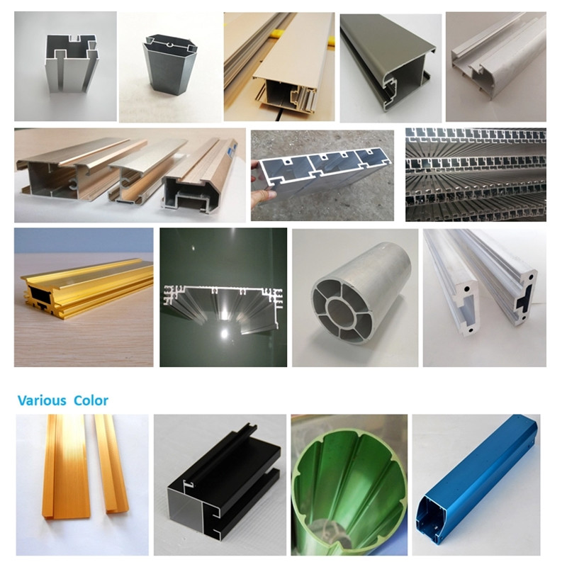 Powder Coated Paint 2m 2.5m 3m 4m 5m 6m Aluminum Extrusion Tube