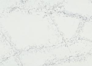Quality Eco Friendly White And Grey Quartz Countertops Strong Weather Resistant wholesale