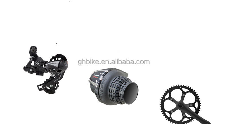 CE Certified 20" Mini Electric Folding Bicycle with 7 Speed Gears and 10.5 AH Battery