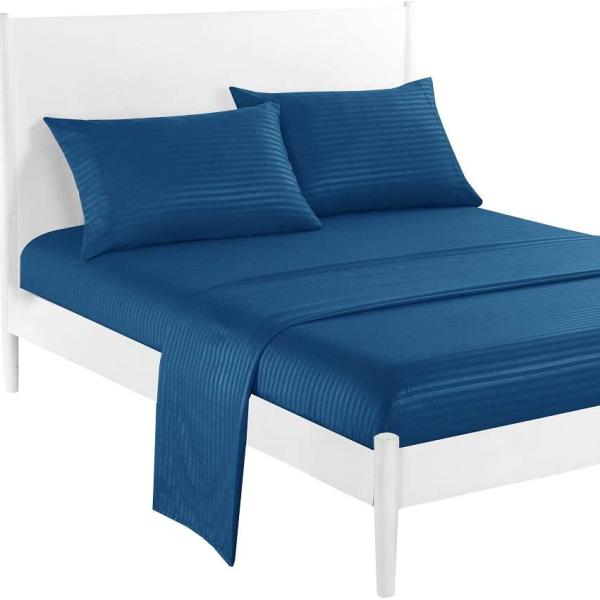 National Standards Color Fastness Grade 100% Cotton Print Bed Sheet Set by