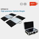Weighbridge Pad Fitted With Strain Gauge Portable Truck Axle Scale Weigh Dynamic