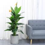 Anti UV Artificial Landscape Trees Paradise Bird Indoor Decor Natural Look