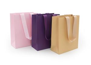 Quality Sustainable Colorful Present Paper Bag , Personalized Paper Candy Bags wholesale