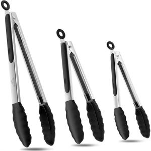 Quality BPA Free Kitchen Food Tongs , Noncorrosive Catering Tongs Stainless Steel wholesale