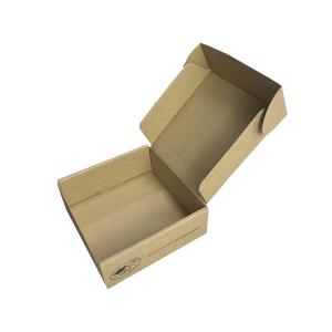 Quality Customs Corrugated Kraft Paper Box , Folding T Shirt Packaging Box wholesale