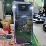 Full Body Selfie Mirror Photo Booth 65 Inch 3 In 1 With LED Lights