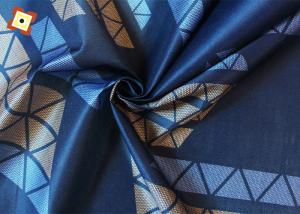 Quality Custom Woven Warp Knitted Polyester Mattress Fabric Blue colour wholesale