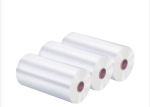Quality 350mm 20mic Transparent Soft Touch Heat Laminating Protective Film Roll wholesale