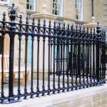 Wrought Iron Fence Panel Steel Metal Picket Ornamental Fence Factory price New