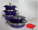 Factory Direct pot set cookware set cooking kitchen aluminum die casting