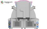 Thrilling Lottery Ticket Redemption Machine Double Playing Music Drumming Game
