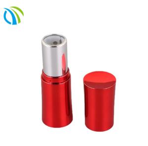 Quality Eco 15g Lipgloss 5.5ml Lip Balm Containers Tubes 72mm ABS Red wholesale