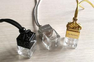 Quality OEM Transparent Empty Perfume Glass Bottle Hot Stamping wholesale