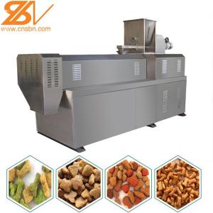 Quality Cat And Dog Food Processing Pet Food Extruder , Fish Feed Making Machine wholesale