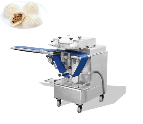 Stuffed Flaky Pastry Making Machine Bread Aloo Paratha Crispy Cake production