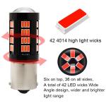 1157 1156 4014 66 SMD LED Brake Light Cars Reversing Interior LED Bulbs Auto