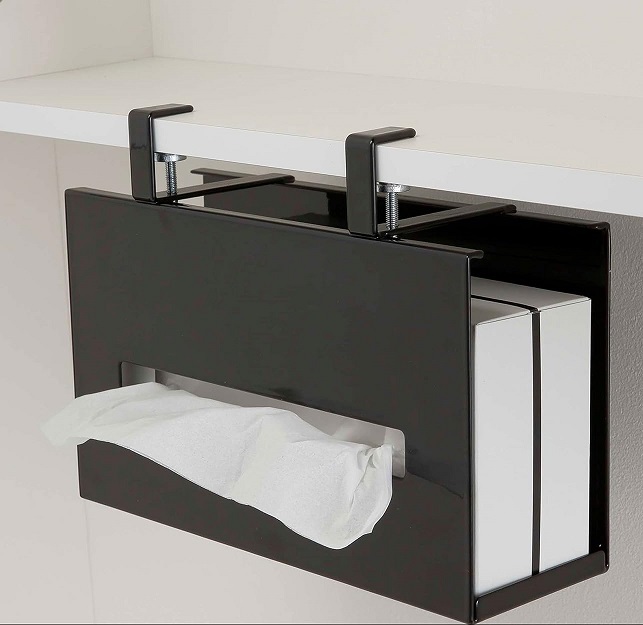 Modern Hanging Tissue Case for Under Cabinet Tissue Cover Standard Size Mold Fee Free