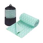Eco Friendly Silicone Anti Slip Yoga Towel Hot Yoga Towel With Grips Dots